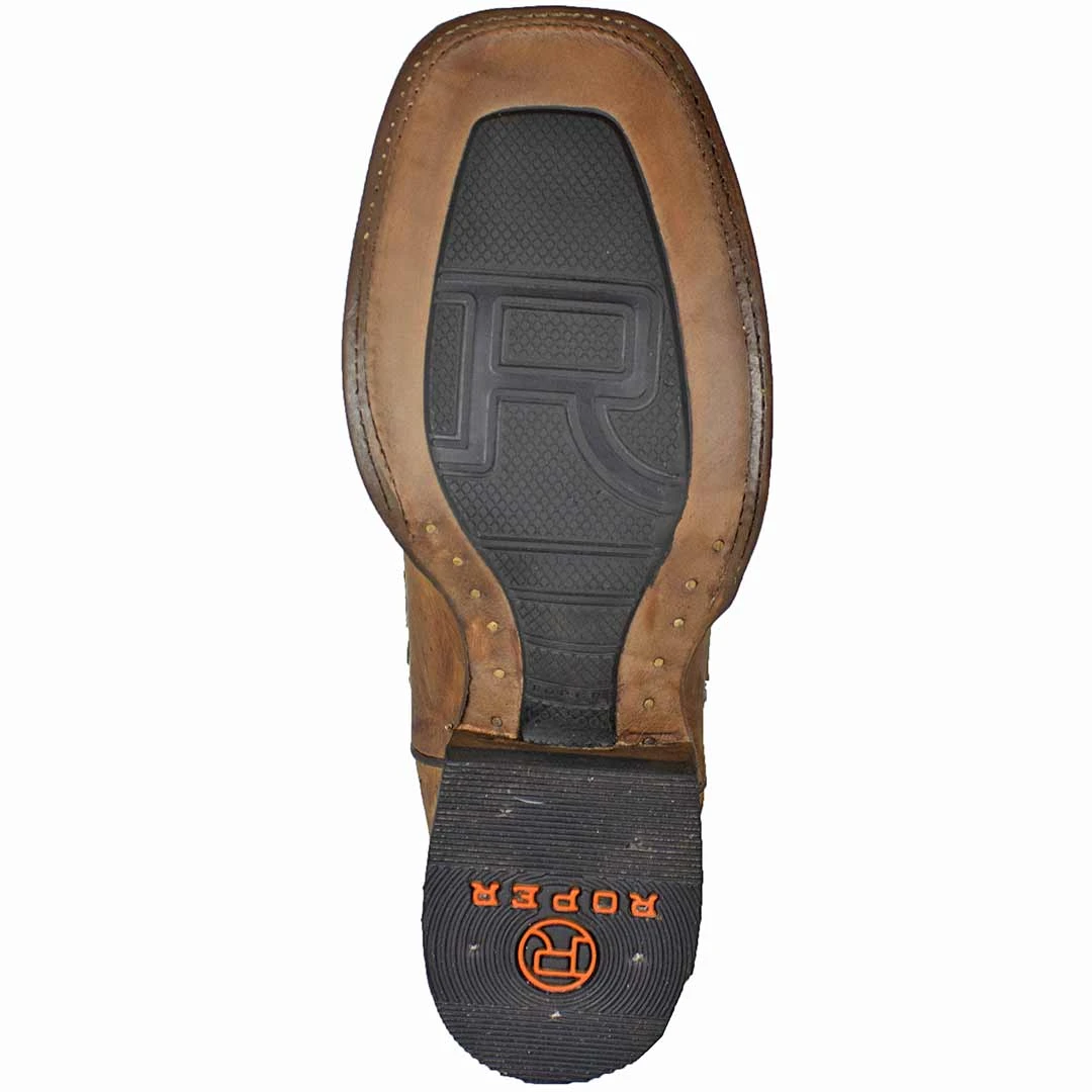 Roper Men's Aztec Shaft Cowboy Boots 7 Roper Men's Aztec Shaft Cowboy Boots - Image 7