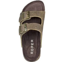 Roper Women's Distressed Two Strap Sandals 9 Roper Women's Distressed Two Strap Sandals -Western Cowboy Equipment Store KAR 9216072875 5