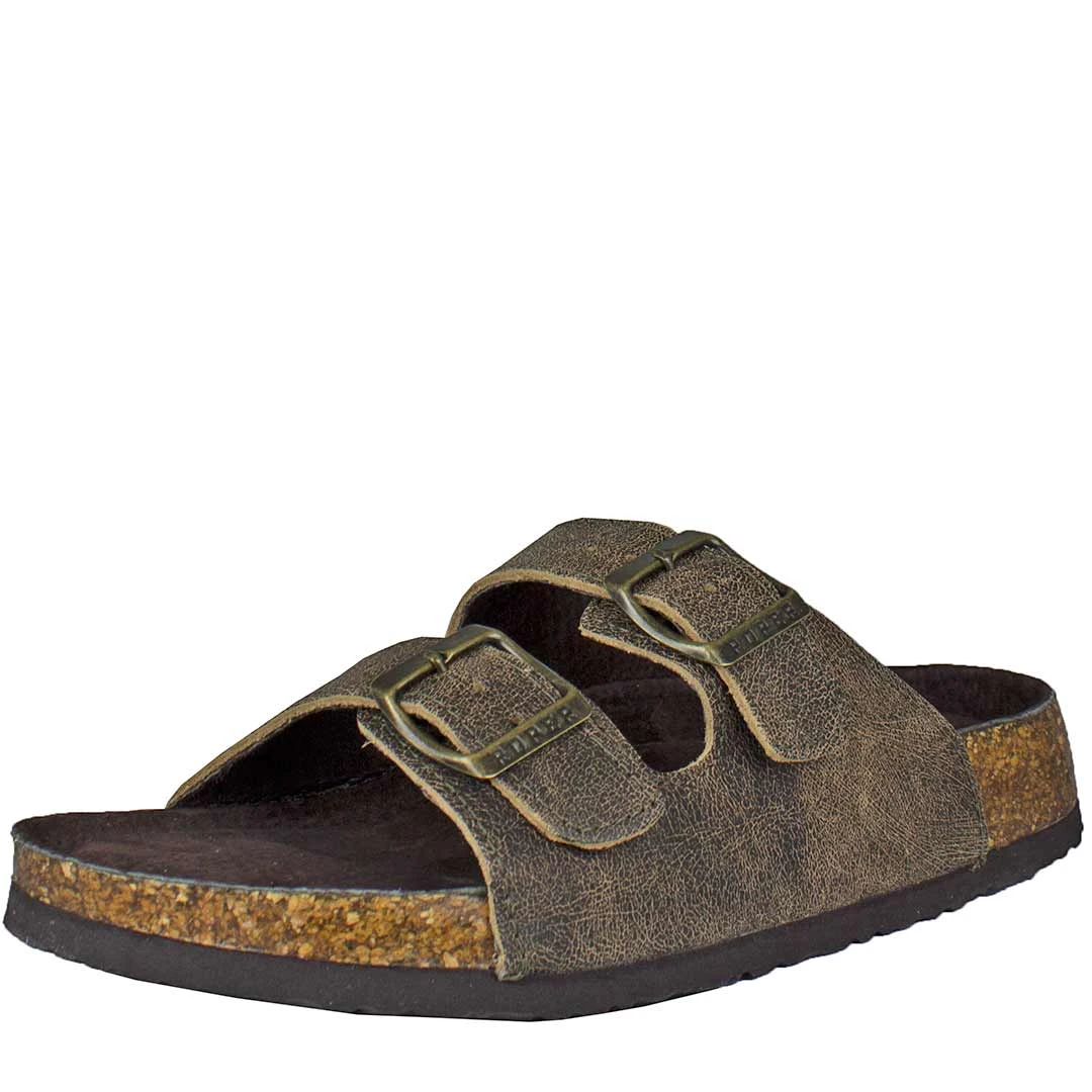 Roper Women's Distressed Two Strap Sandals 1 Roper Women's Distressed Two Strap Sandals
