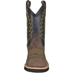 Old West Boys' Round Toe Cowboy Boots -Western Cowboy Equipment Store OLD 1606 3