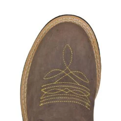 Old West Boys' Round Toe Cowboy Boots -Western Cowboy Equipment Store OLD 1606 4