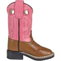 Old West Toddler Girls' Square Toe Cowgirl Boots -Western Cowboy Equipment Store OLD BSI1839 1
