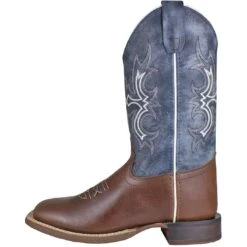 Old West Boys' Square Toe Cowboy Boots -Western Cowboy Equipment Store OLD BSY1914