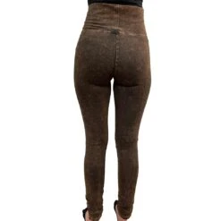 Pat Dahnke Women's Distressed Leggings -Western Cowboy Equipment Store P69029 BR 1