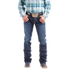 Cinch Men's Ian Performance Slim Fit Jeans -Western Cowboy Equipment Store RCK MB65436001 FT