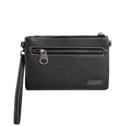 Montana West Women's Hair-On Hide Crossbody Clutch -Western Cowboy Equipment Store TRN RLH 002BK