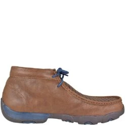 Twisted X Men's Checkered Chukka Driving Moc Shoes -Western Cowboy Equipment Store TWX MDM0030 1