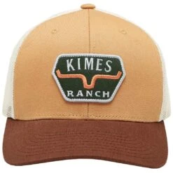 Kimes Ranch Men's Distance Snap Back Cap -Western Cowboy Equipment Store The Distance Gold 2