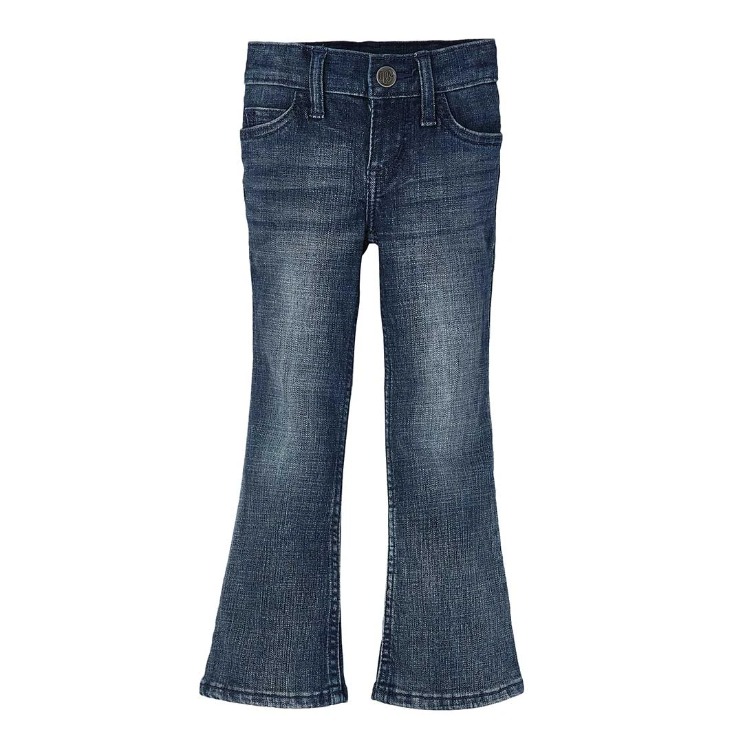 Wrangler Girls' Everyday Mid Rise Bootcut Jeans 2 Wrangler Girls' Everyday Mid Rise Bootcut Jeans - Image 2