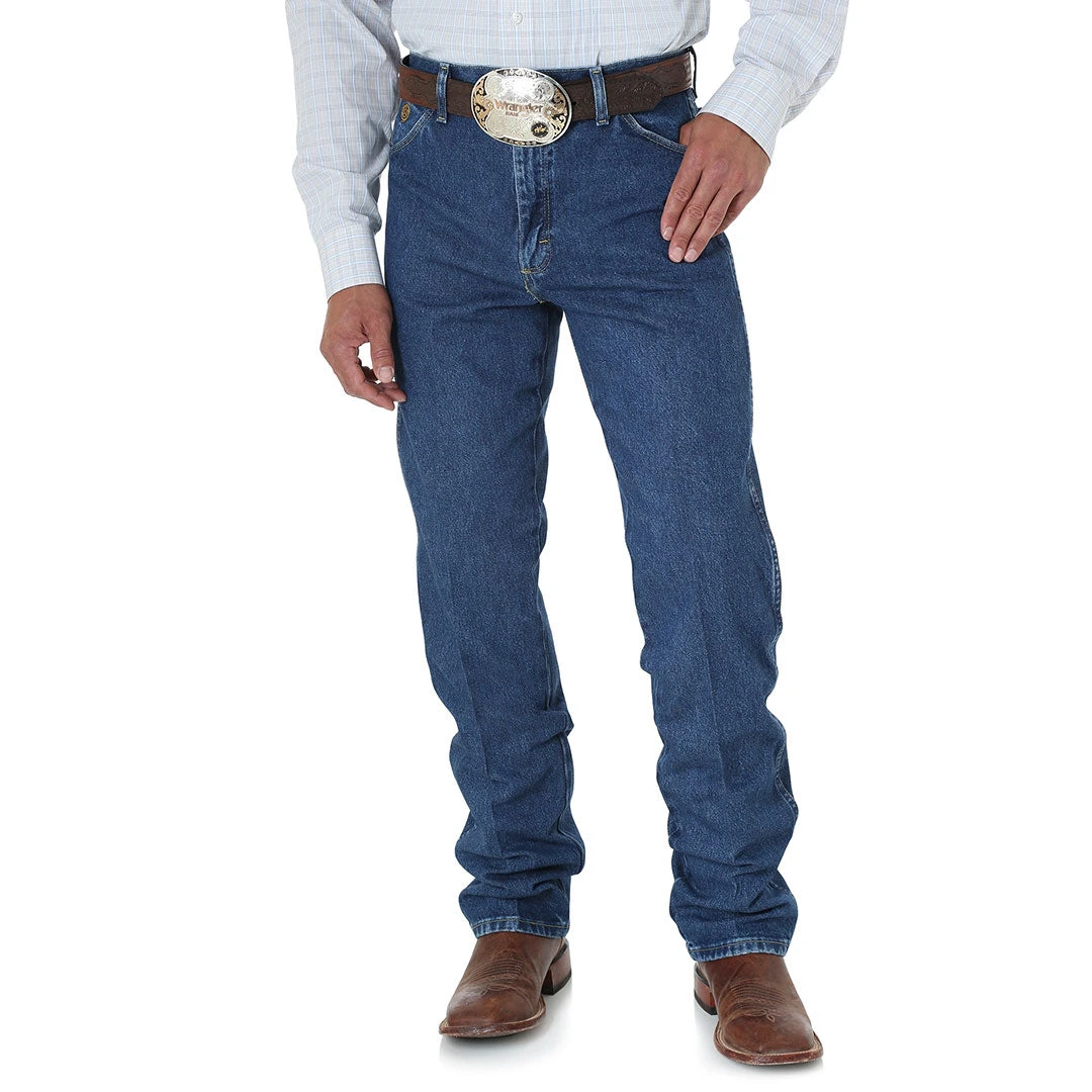 Wrangler Men's George Strait Cowboy Cut Original Fit Jeans 2 Wrangler Men's George Strait Cowboy Cut Original Fit Jeans - Image 2