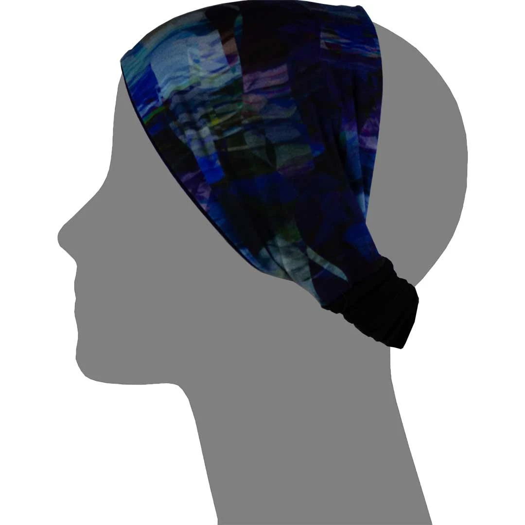 Watuko Headgear Geometric Bamboo Bandeaux 2 Watuko Headgear Geometric Bamboo Bandeaux - Image 2