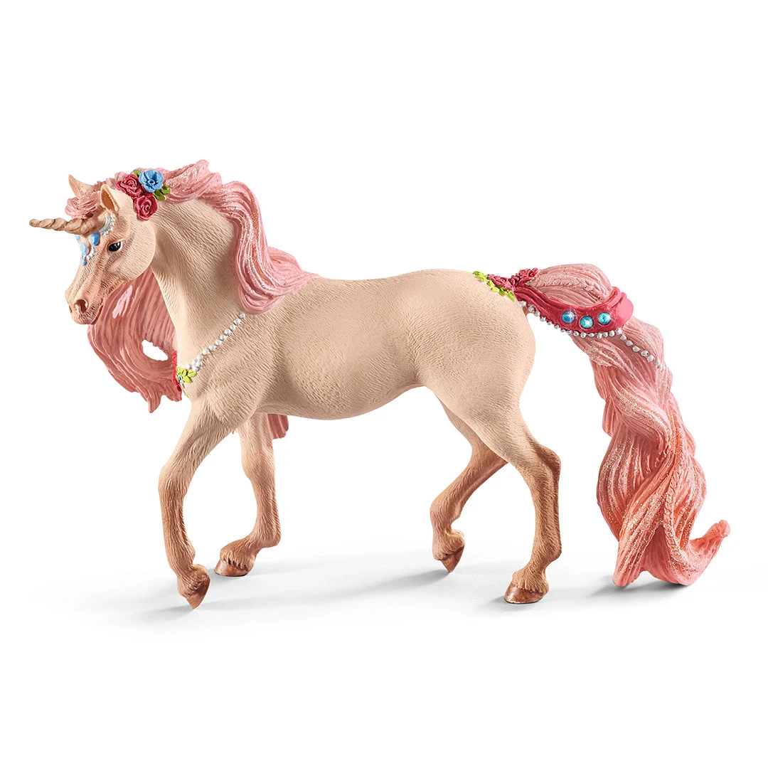 Schleich Decorated Unicorn Mare Toy 1 Schleich Decorated Unicorn Mare Toy