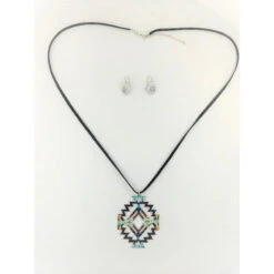 Cindy Smith Painted Aztec Jewelry Set