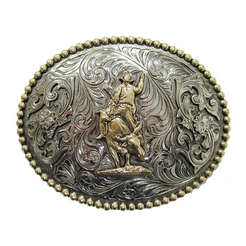 AndWest Men's Bull Rider Buckle 1 AndWest Men's Bull Rider Buckle