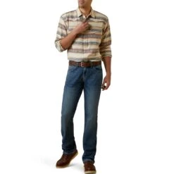 Ariat Men's Huxley Retro Fit Snap Shirt 7 Ariat Men's Huxley Retro Fit Snap Shirt -Western Cowboy Equipment Store ariat men s huxley retro fit snap shirt