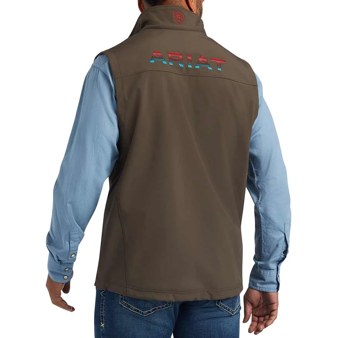Ariat Men's Logo 2.0 Softshell Vest 2 Ariat Men's Logo 2.0 Softshell Vest - Image 2