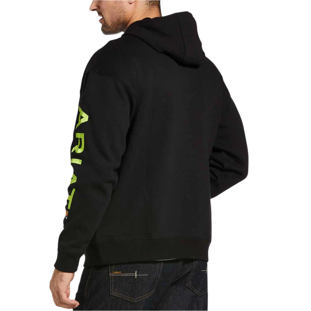 Ariat Men's Rebar Graphic Pullover Hoodie 2 Ariat Men's Rebar Graphic Pullover Hoodie - Image 2