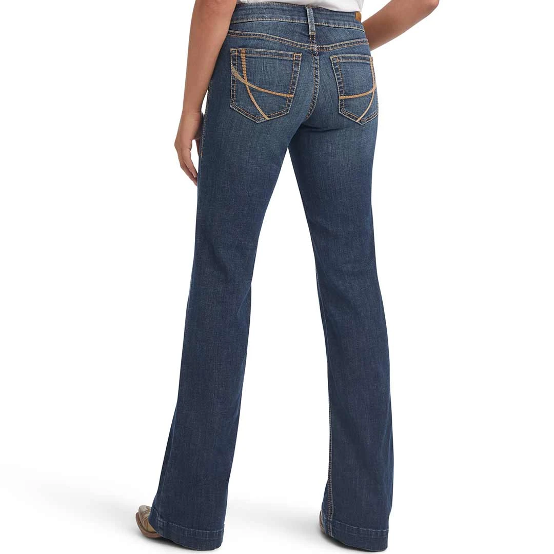 Ariat Women's Trouser Perfect Rise Maggie Wide Leg Jeans 1 Ariat Women's Trouser Perfect Rise Maggie Wide Leg Jeans