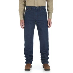 Wrangler Men's Flame Resistant Original Fit Jeans -Western Cowboy Equipment Store b4398d9c63f9073c9d7be6399f5a9925