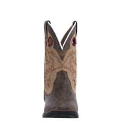 Laredo Boys' Collared Square Toe Cowboy Boots -Western Cowboy Equipment Store b4420f3c99f336ae0416cbaa994fb25a