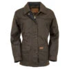 Outback Trading Co. Womens Round Up Brown Jacket