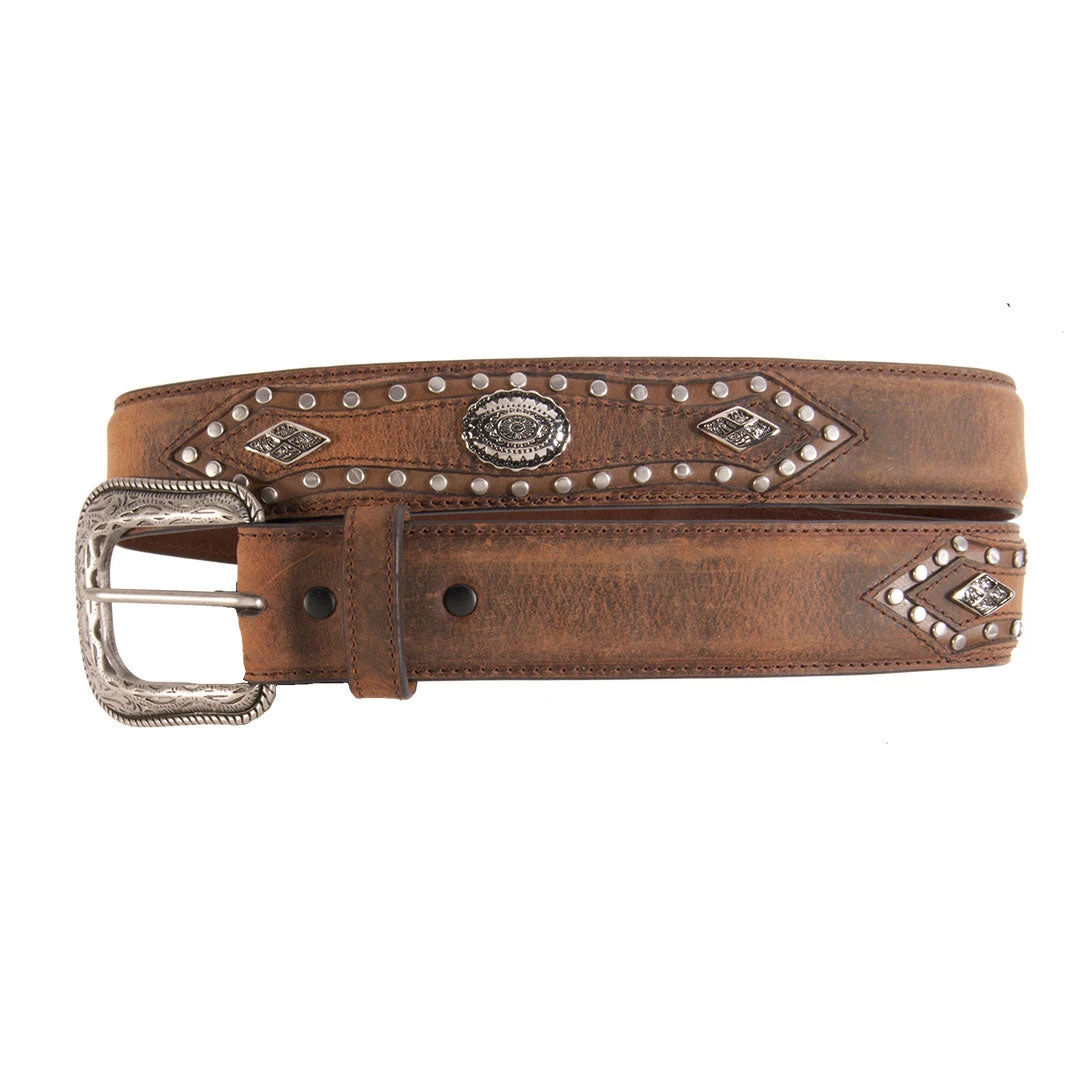AndWest Vintage Studded Concho Belt 1 AndWest Vintage Studded Concho Belt