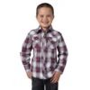 Wrangler Boys' Retro Plaid Shirt