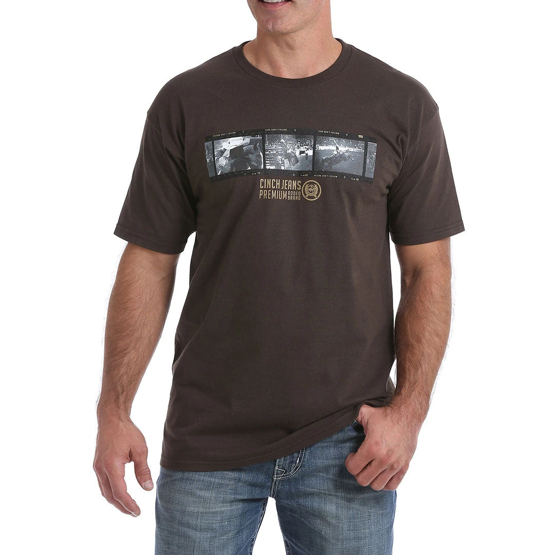Cinch Men's Rodeo Reel Graphic Tee 1 Cinch Men's Rodeo Reel Graphic Tee