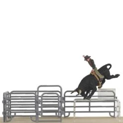 Bigtime Rodeo Bull Rider Figure Toy Set
