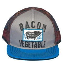 Farm Boy Bacon Charcoal Mesh Toddler Cap