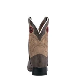 Laredo Boys' Collared Square Toe Cowboy Boots -Western Cowboy Equipment Store c8f35c54e47611260ed80ed500a1e433