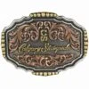 Montana Silversmiths Calgary Stampede Tri-Colour CS Logo Buckle