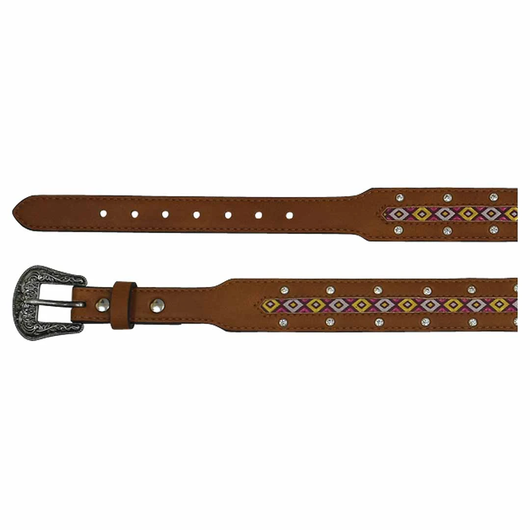 Catchfly Girls' Ribbon Inlay Belt 1 Catchfly Girls' Ribbon Inlay Belt
