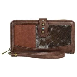 Catchfly Women's Durango Hair On Hide Wallet