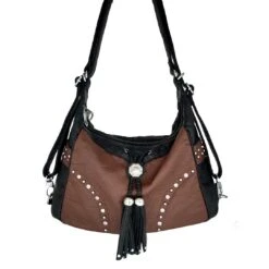 Unique West Women's 2 Tone Convertible Bag