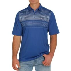 Cinch Men's ArenaFlex Stripe Accent Polo