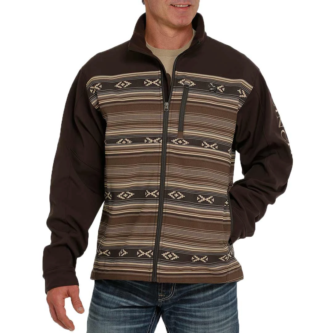 Cinch Men's Blanket Stripe Bonded Jacket 1 Cinch Men's Blanket Stripe Bonded Jacket
