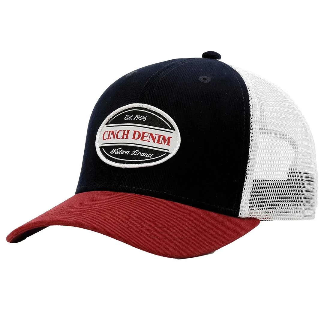Cinch Men's Cinch Denim Snap Back Cap 1 Cinch Men's Cinch Denim Snap Back Cap