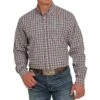 Cinch Men's Plaid Button-Down Shirt