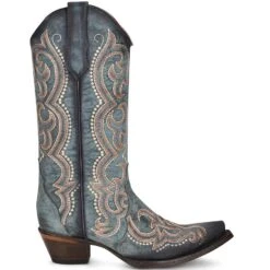 Circle G Women's Bold Embroidered Cowgirl Boots -Western Cowboy Equipment Store circle g women s bold embroidered cowgirl boots
