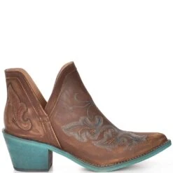 Circle G Women's Cut Out Snip Toe Ankle Cowgirl Boots 9 Circle G Women's Cut Out Snip Toe Ankle Cowgirl Boots -Western Cowboy Equipment Store circle g women s cut out snip toe ankle cowgirl boots