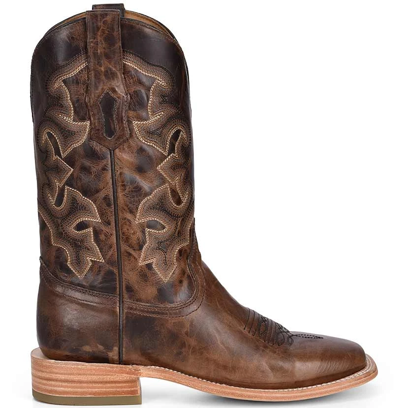 Corral Boot Co. Men's Distressed Square Toe Cowboy Boots 3 Corral Boot Co. Men's Distressed Square Toe Cowboy Boots - Image 3