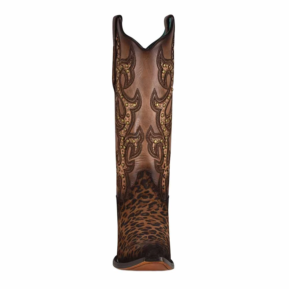 Corral Women's Leopard Snip Toe Cowgirl Boots 3 Corral Women's Leopard Snip Toe Cowgirl Boots - Image 3
