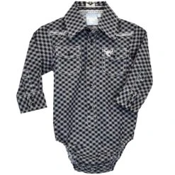 Cowboy Hardware Baby Boys' Circle Print Bodysuit