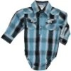 Cowboy Hardware Baby Boys' Plaid Onesie