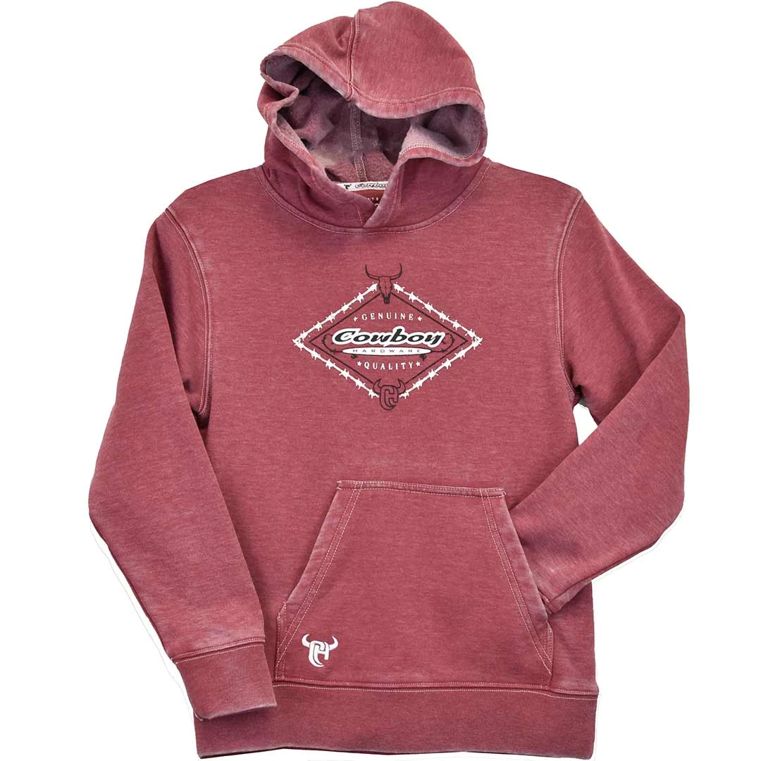 Cowboy Hardware Boys' Genuine Quality Graphic Hoodie 1 Cowboy Hardware Boys' Genuine Quality Graphic Hoodie