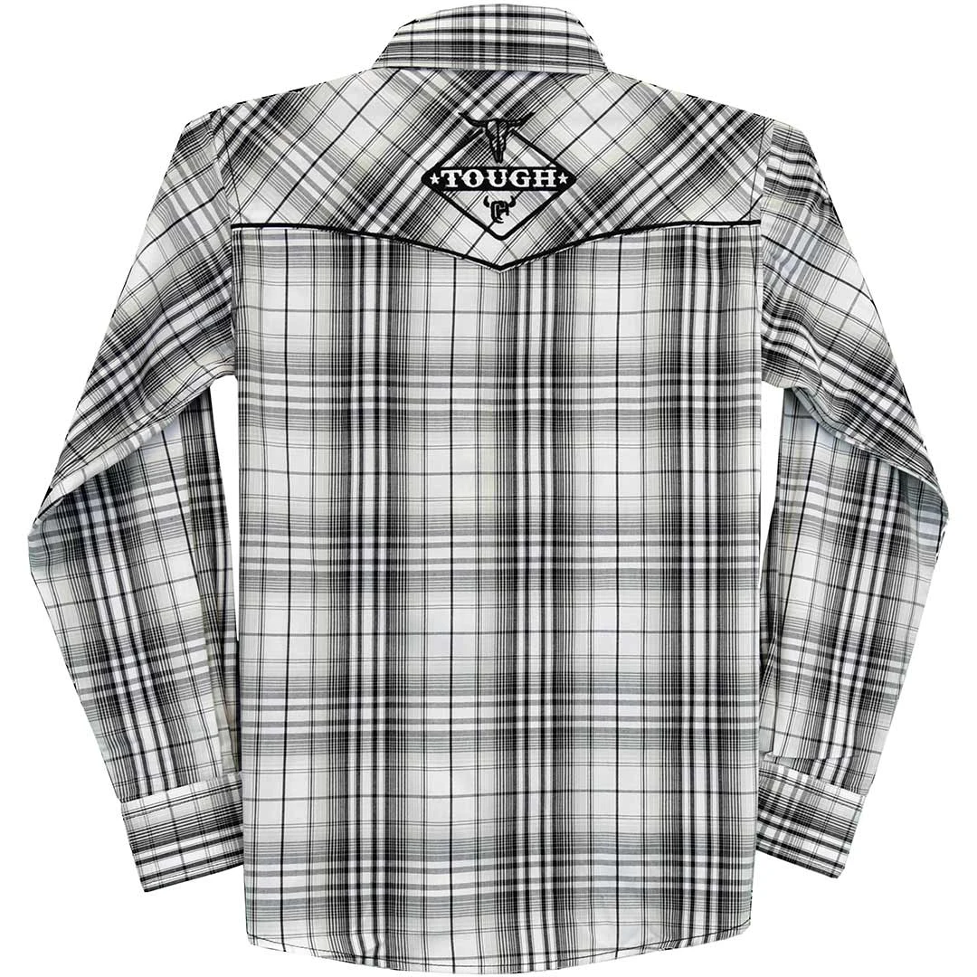 Cowboy Hardware Boys' Plaid Snap Shirt 2 Cowboy Hardware Boys' Plaid Snap Shirt - Image 2