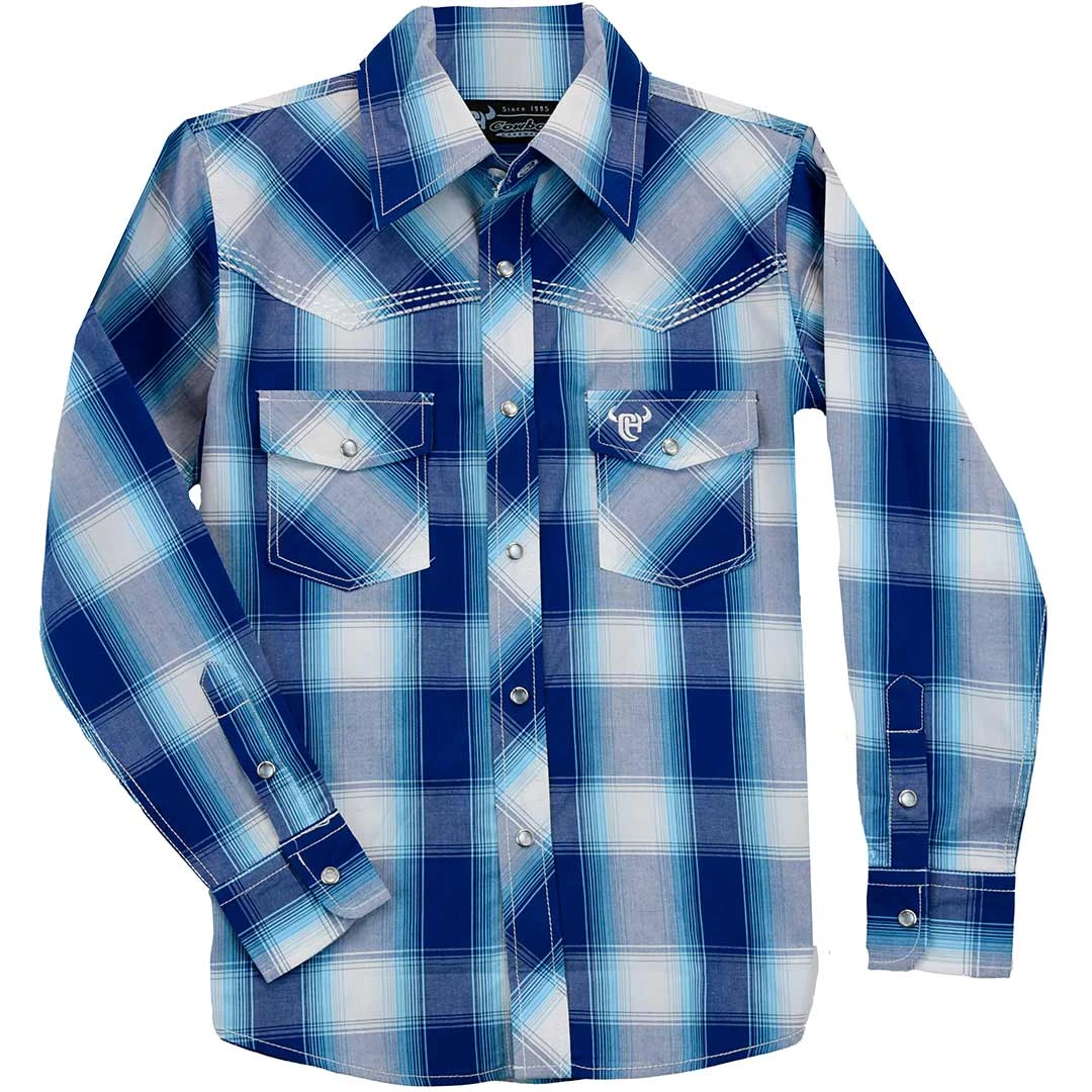Cowboy Hardware Toddler Boys' Plaid Snap Shirt 1 Cowboy Hardware Toddler Boys' Plaid Snap Shirt