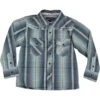 Cowboy Hardware Toddler Boys' Plaid Snap Shirt