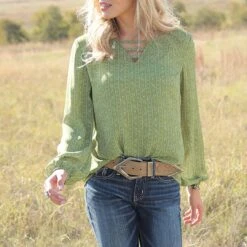 Cruel Denim Women's Georgette Blouse -Western Cowboy Equipment Store cruel denim women s georgette blouse